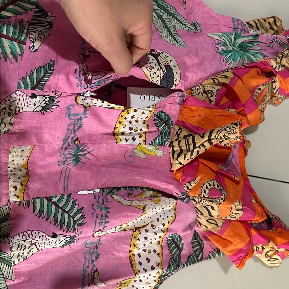 🌺 Cella & Flo Floral Fashion Dress – Size 2 - Picture 14 of 16